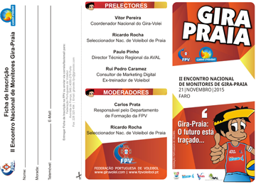 II Encontro de Monitores Gira-Praia (2015) Desdobrável