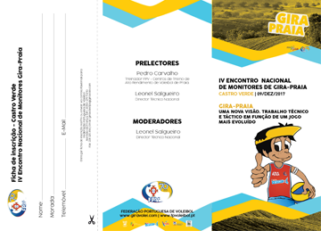 IV Encontro Monitores Gira-Praia (2017) Desdobrável