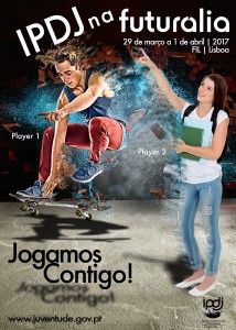 cartaz IPDJ na FUTURÁLIA